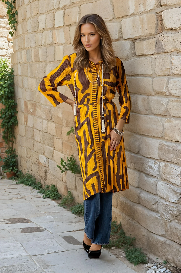 Vanite Couture Jacket 88027 yellow
