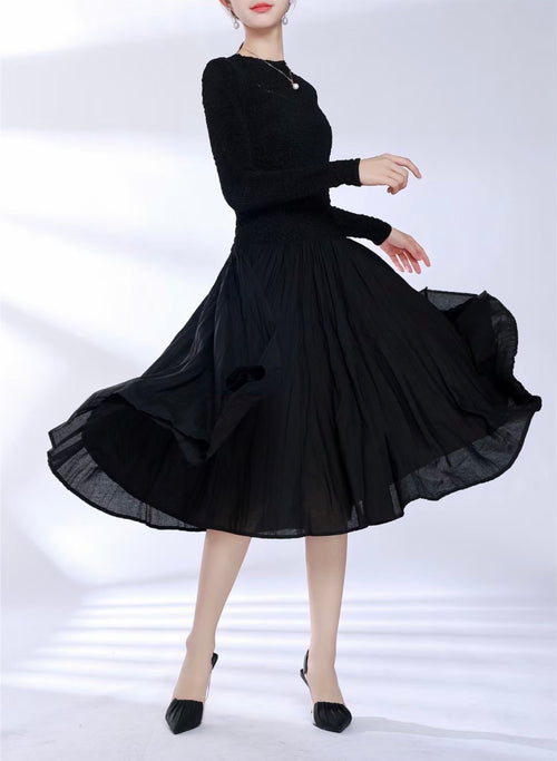 Vanite Couture Dress 88076 Long Sleeves Black,Grey, Wine