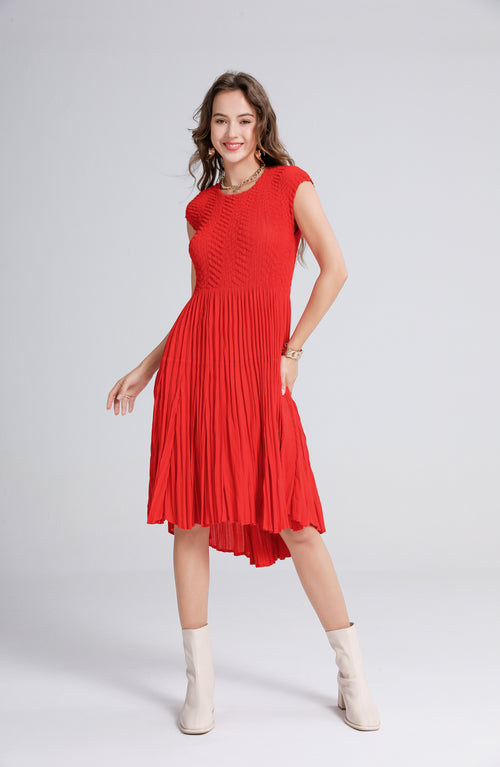 Vanite Couture Dress 88076 Sleeveless Black, Red, Navy, Rust, Light Grey, Blue