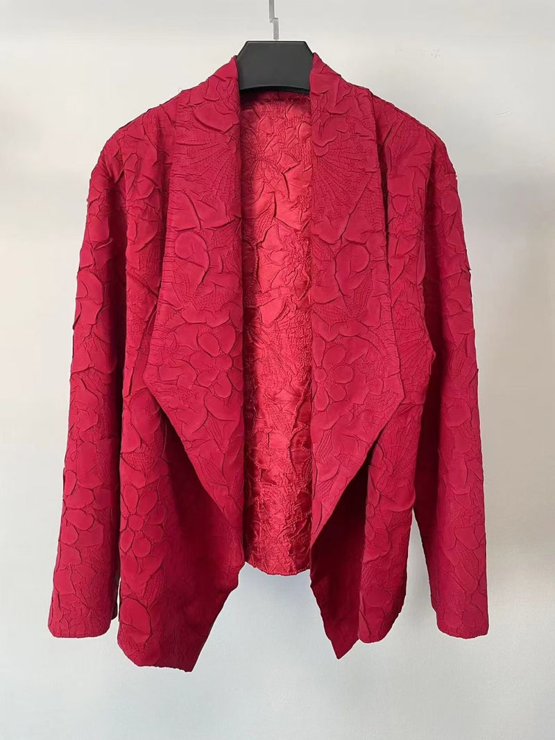 Vanite Couture Jacket 88093 Black, Coral, Grey, Red