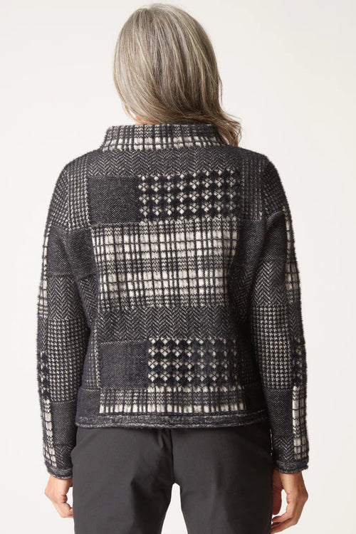 Habitat Mixed Windowpane Pullover 88291