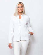 Snoskins Textured Jacquard Zip Jacket Long Sleeves 98601-24S