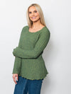 Snoskins Pucker Twist Neck Top 99717-F25
