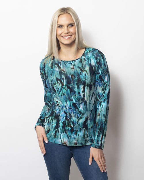 Snoskins Viscose Prints T-Shirt 44170-24F