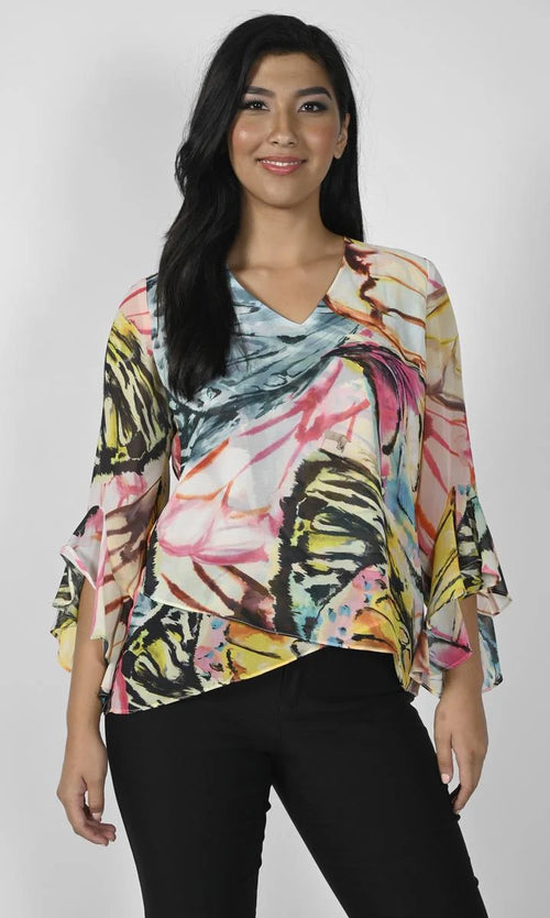 Frank Lyman Multi Colored Top Style 231227