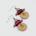 Sylca Assuta Navy Drop Earrings BP25E01