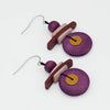 Sylca Assuta Navy Drop Earrings BP25E01