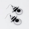 Sylca Assuta Navy Drop Earrings BP25E01