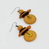 Sylca Assuta Navy Drop Earrings BP25E01