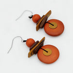 Sylca Assuta Navy Drop Earrings BP25E01