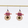 Sylca Assuta Navy Drop Earrings BP25E01