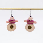 Sylca Assuta Navy Drop Earrings BP25E01