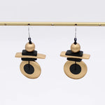 Sylca Assuta Navy Drop Earrings BP25E01