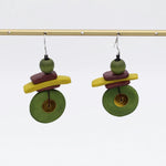 Sylca Assuta Navy Drop Earrings BP25E01