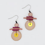 Sylca Assuta Navy Drop Earrings BP25E01