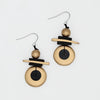 Sylca Assuta Navy Drop Earrings BP25E01