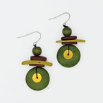 Sylca Assuta Navy Drop Earrings BP25E01
