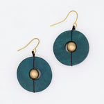 Sylca Teal Unity Earrings