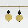 Sylca Chartreuse Wood Earrings BP25E11 CHARTREUSE