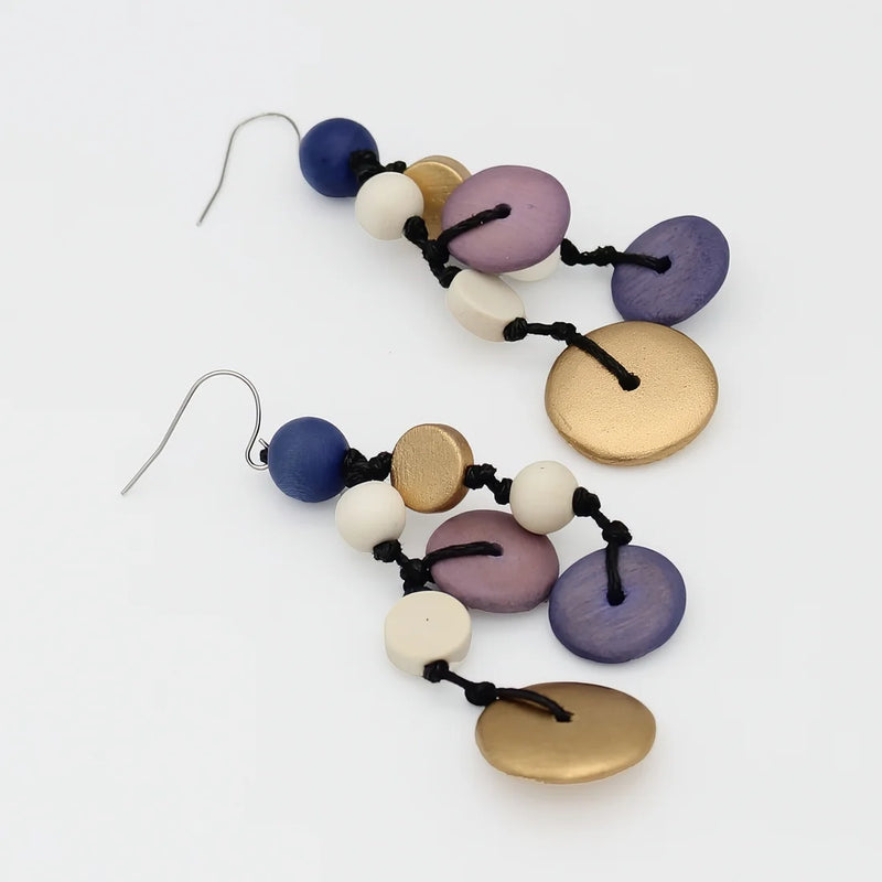 Sylca Juliette Drop Statement Earrings BP25E13