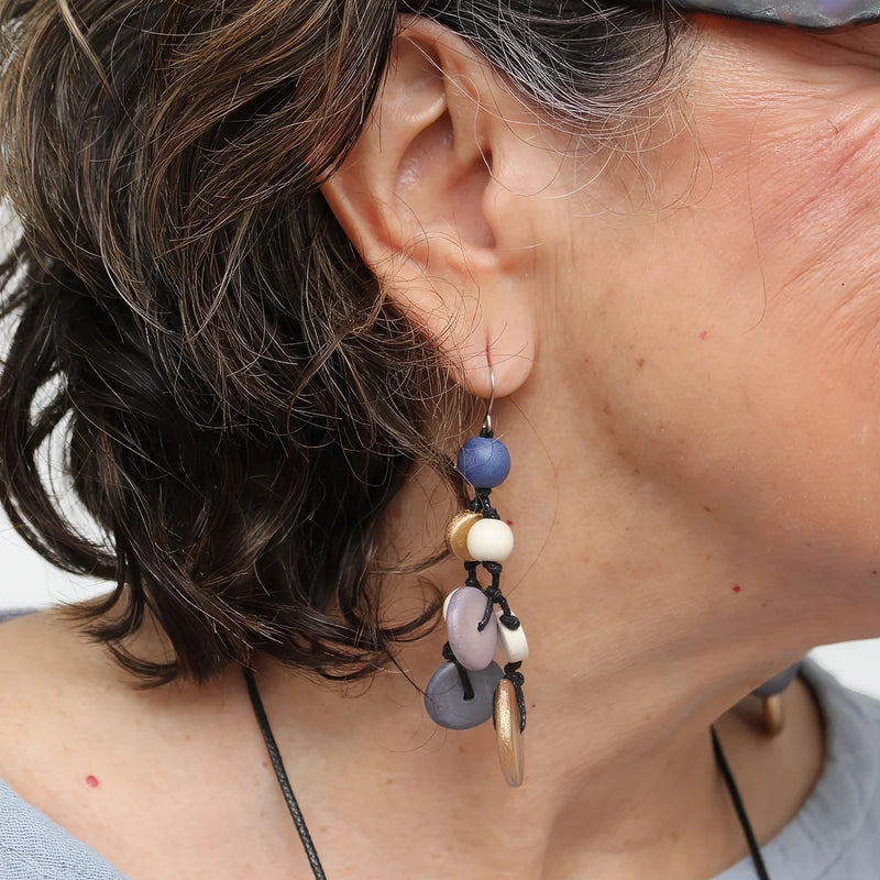 Sylca Juliette Drop Statement Earrings BP25E13