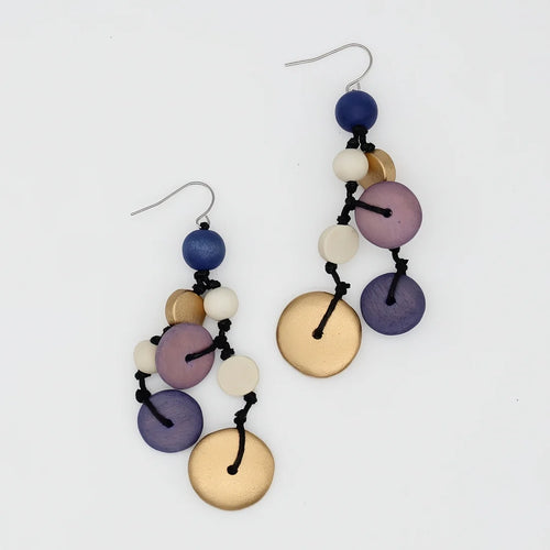 Sylca Juliette Drop Statement Earrings BP25E13