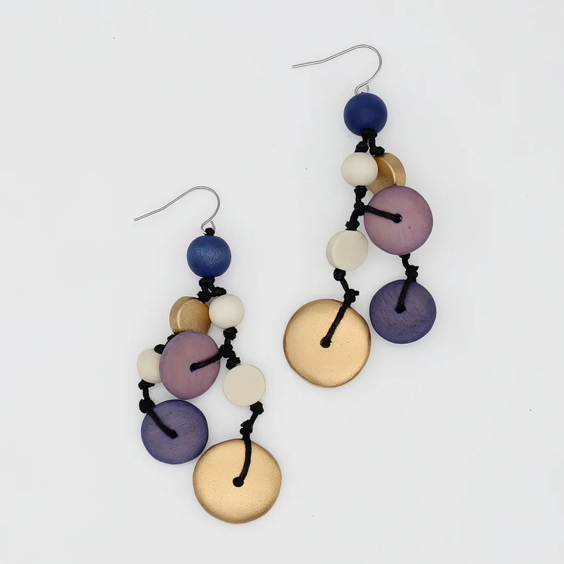 Sylca Juliette Drop Statement Earrings BP25E13