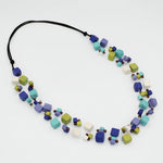 Sylca Merlot Lia Floating Bead Necklace BP25N08