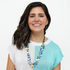 Sylca Merlot Lia Floating Bead Necklace BP25N08