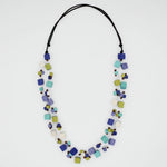 Sylca Merlot Lia Floating Bead Necklace BP25N08