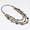Sylca Percy Triple Strand Necklace BP25N25 EARTH