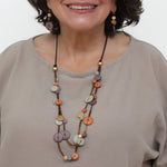 Sylca Rust Cerelia Splendor Necklace BP25N29 RUST