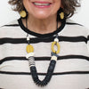 Sylca Chartreuse Wood Sophie Necklace BP25N36 CHARTREUSE