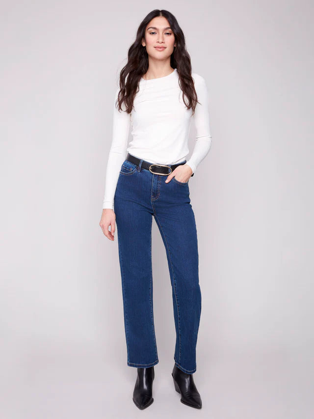Charlie B Charlotte Straight Leg Jeans - Indigo C5584J-431A-007-0