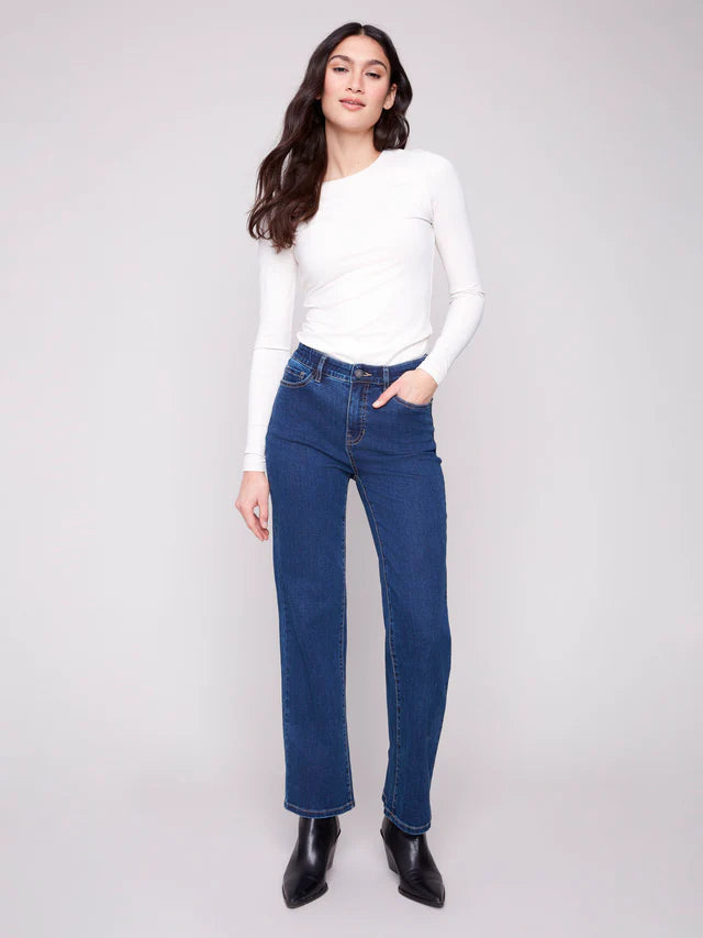 Charlie B Charlotte Straight Leg Jeans - Indigo C5584J-431A-007-0