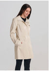 Nikki Jones Trench T7001-335L Pistachio,  Blush and Cream S25