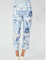 Frank Lyman Floral Print Cropped Trousers Style 251244