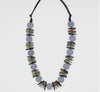 Sylca Periwinkle Kaia MIxed Bead Statement Necklace