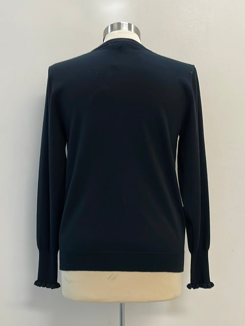 Sunday Black Sweater Coat 6961