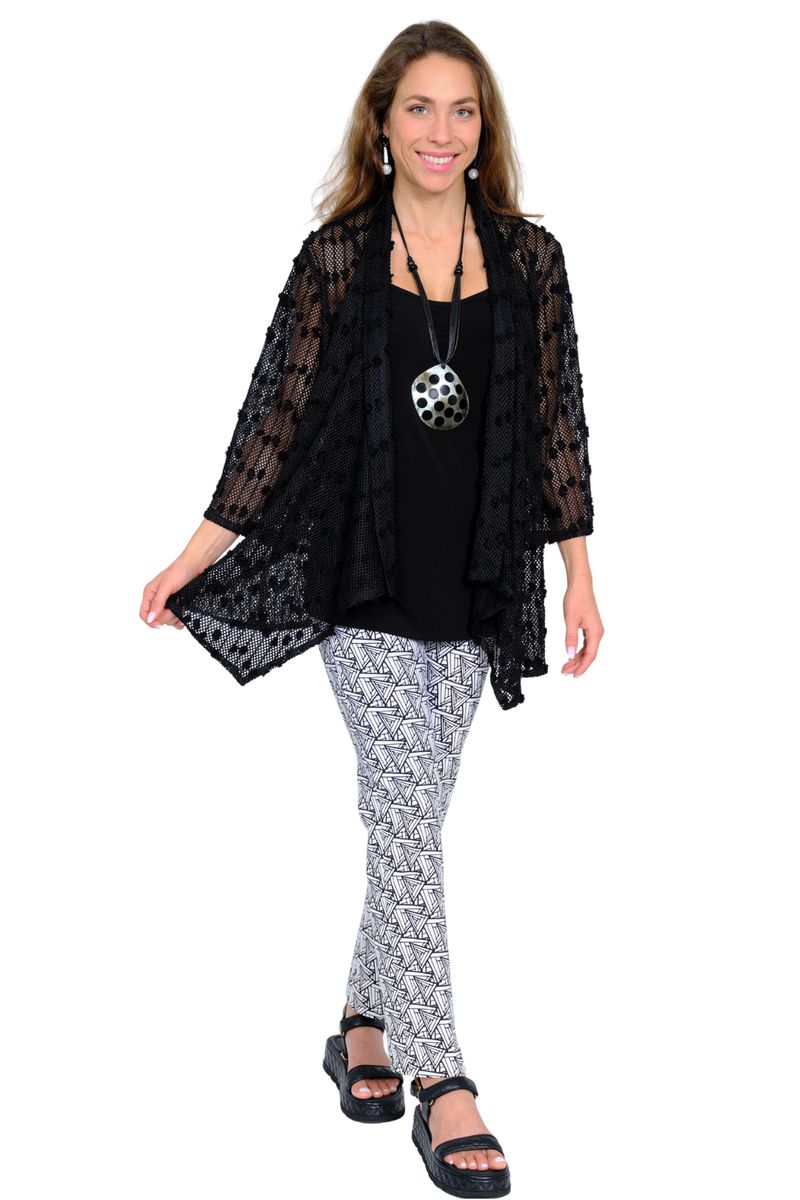 Lior Kimono DK07L-96 Black