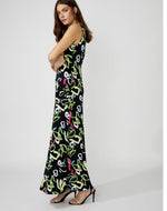 Frank Lyman Maxi A-line Dress With Pockets Style 256189 S25