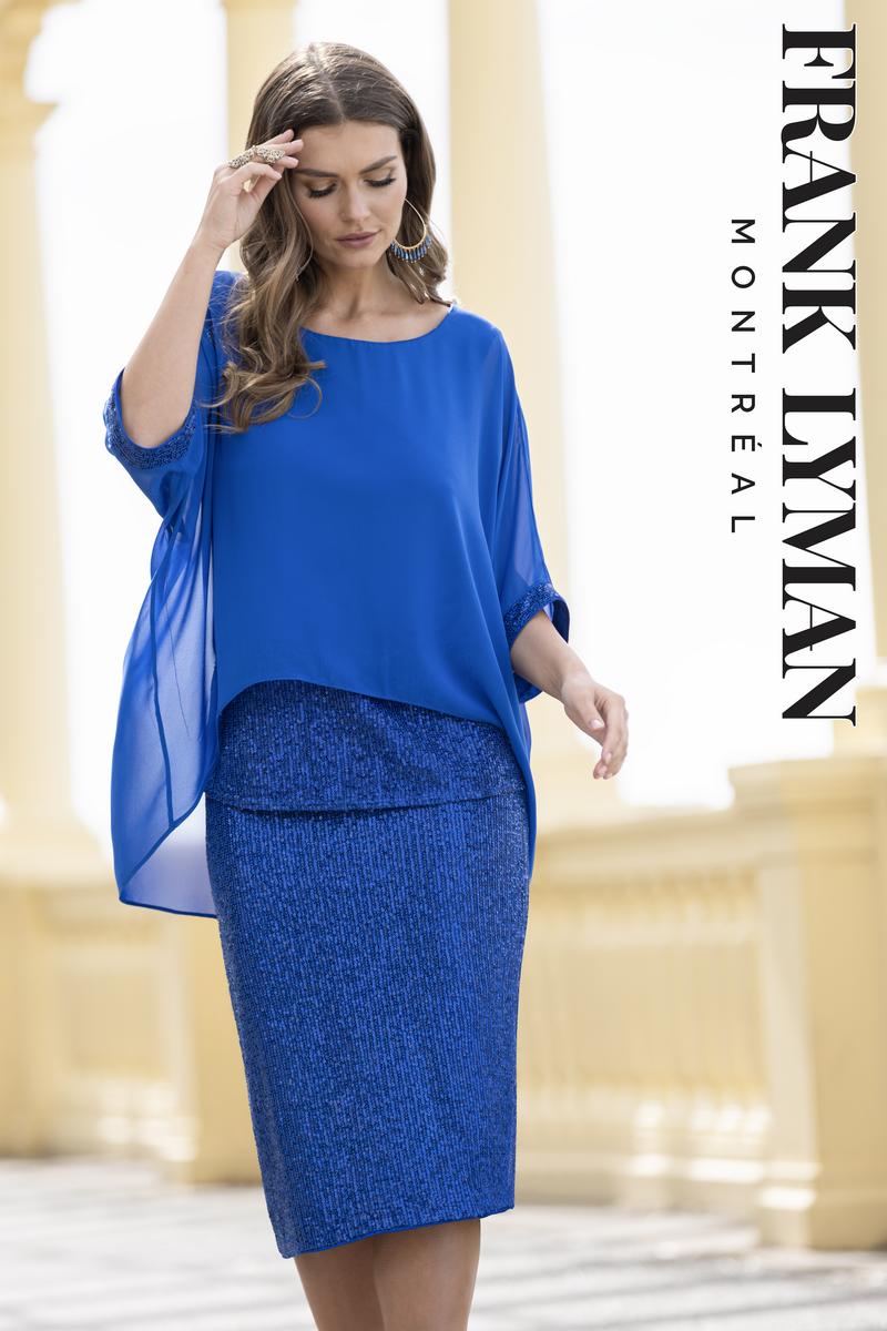 Frank Lyman Sequin Knit Skirt Style 239257