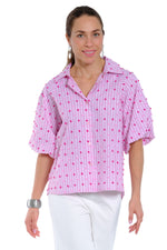 Lior Top Halo-14 Navy, Pink S26