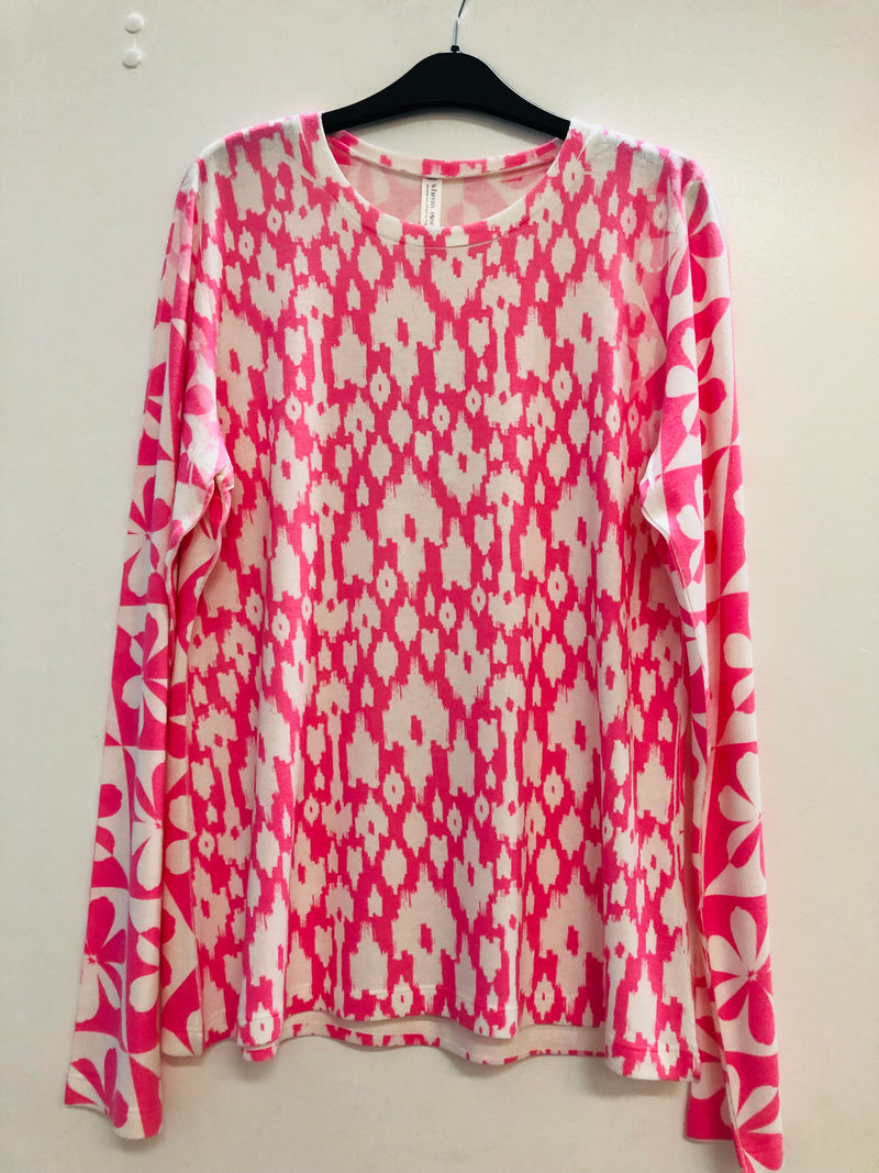 Final Sale Whimsy Rose top Size XL