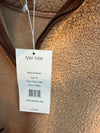 Tyler Boe Camel Zip Sweater 81301W Sizes XS, S, M