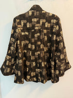 Frank Lyman |Dressy Black/Gold Jacket Style 259225