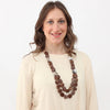 Sylca Double Strand Marble Joelle Necklace Style UN21N04