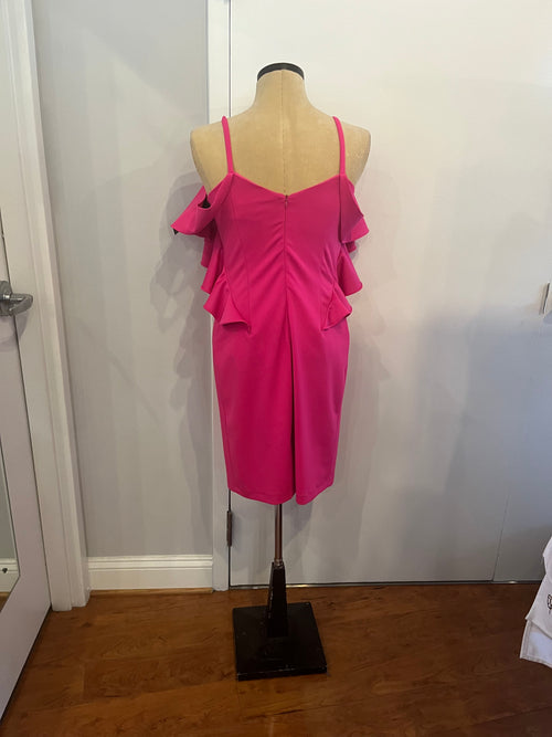 Joseph Ribkoff Hot Pink Dress Size 8