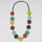 Sylca Shelby Wood Necklace DW24N05