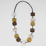 Sylca Shelby Wood Necklace DW24N05